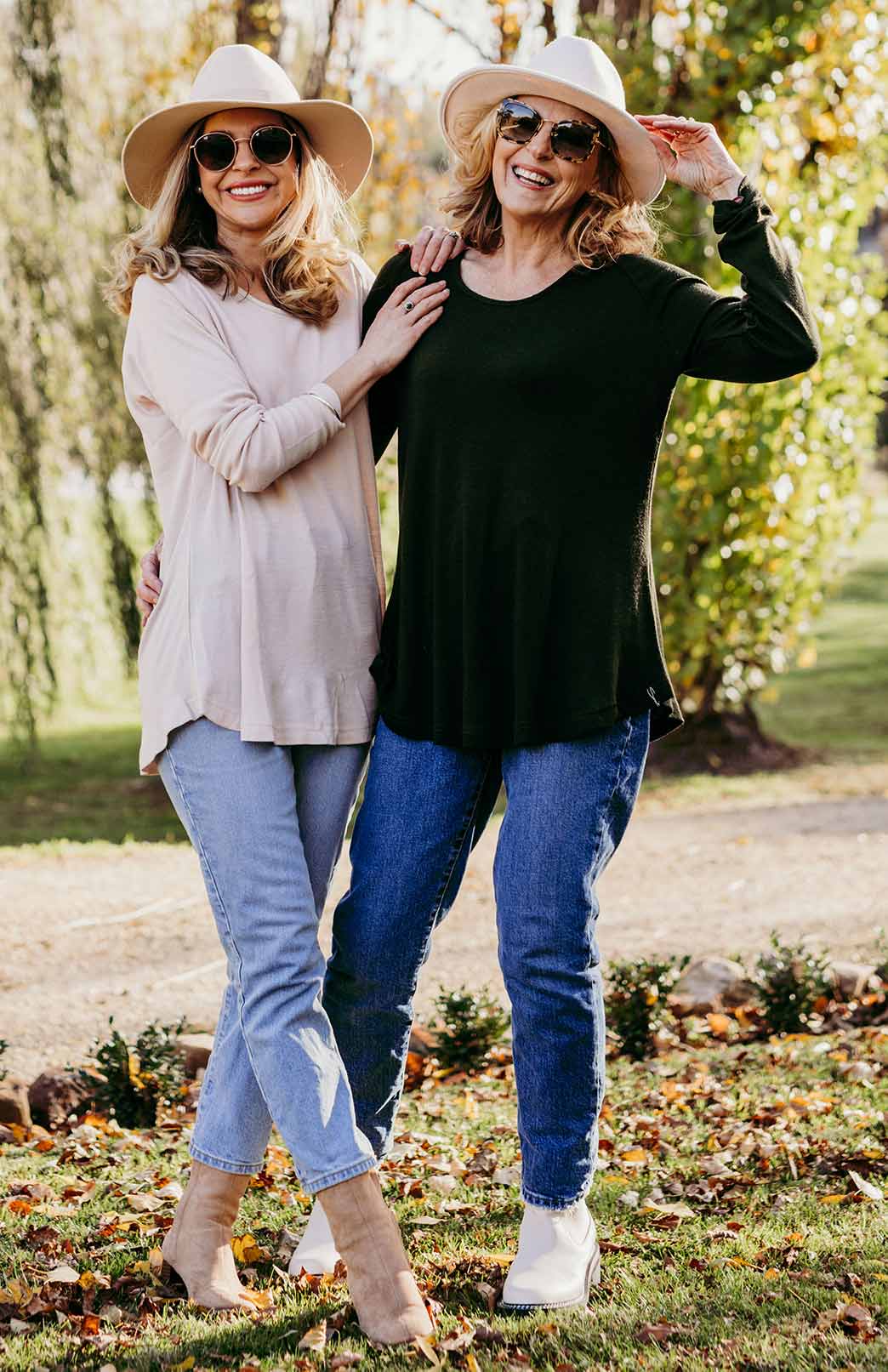 Soft Sand Women's Merino Wool Long Sleeve Top with Raglan Sleeves