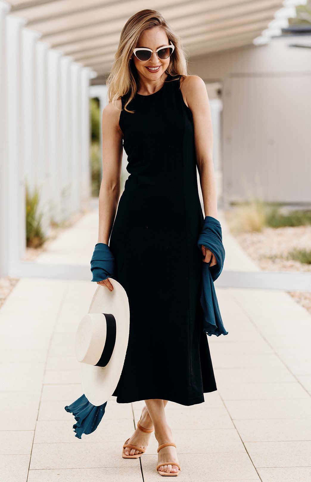 Teal dress sales black shoes