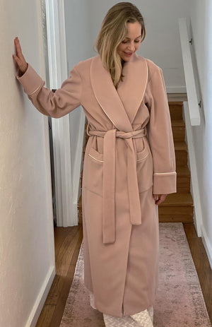 Smitten Signature Cashmere Wool Dressing Gown