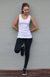 Black Women&#39;s Merino Wool Sleeveless Top
