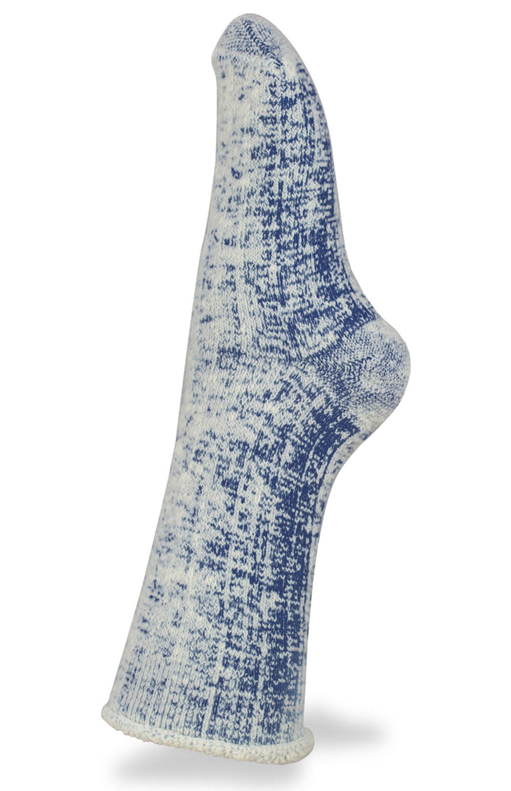 Navy Marl Unisex Merino Wool Fleece Lined Socks