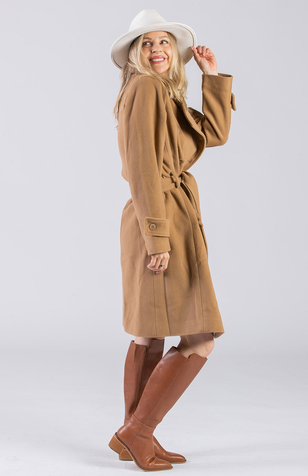 Camel Women's Trench Coat sample