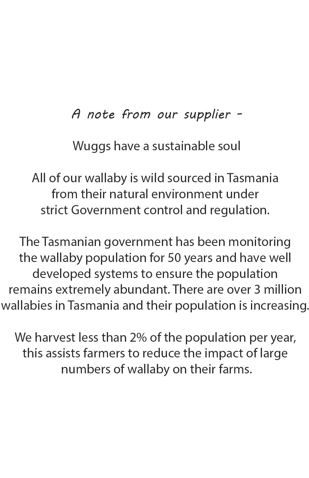 Natural  Unisex Wallaby Fur Boots