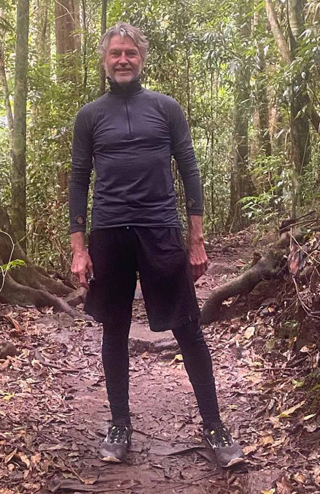 Black Men's Merino Wool Lightweight (210g) Leggings