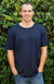 Deep Sea Green Men&#39;s &quot;Big &amp;amp; Tall&quot; Loose Fit Crew Neck T-Shirt (Fits 2XL-5XL)
