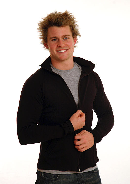 Zip Jacket 360g Men's Jacket Men's Merino Wool Zip Jacket