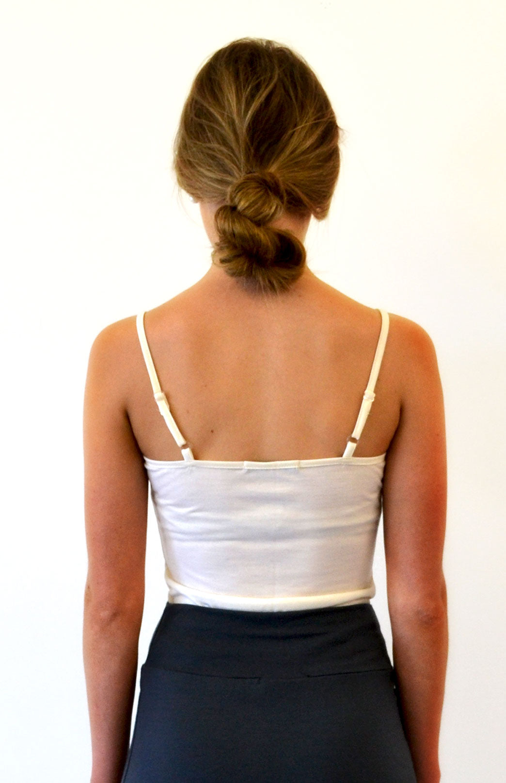 Ivory Women's Merino Wool Camisole Pyjama Top