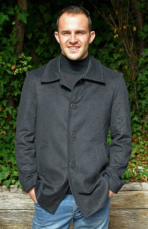 Men's Wool & Cashmere Coat