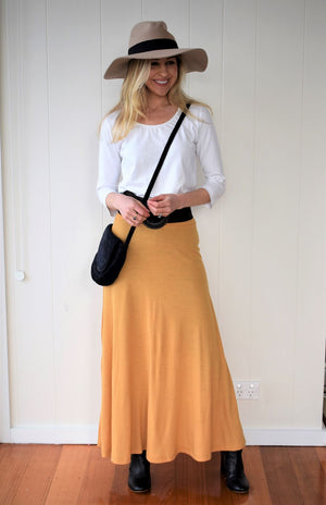 Marion Skirt (Rib Fabric)