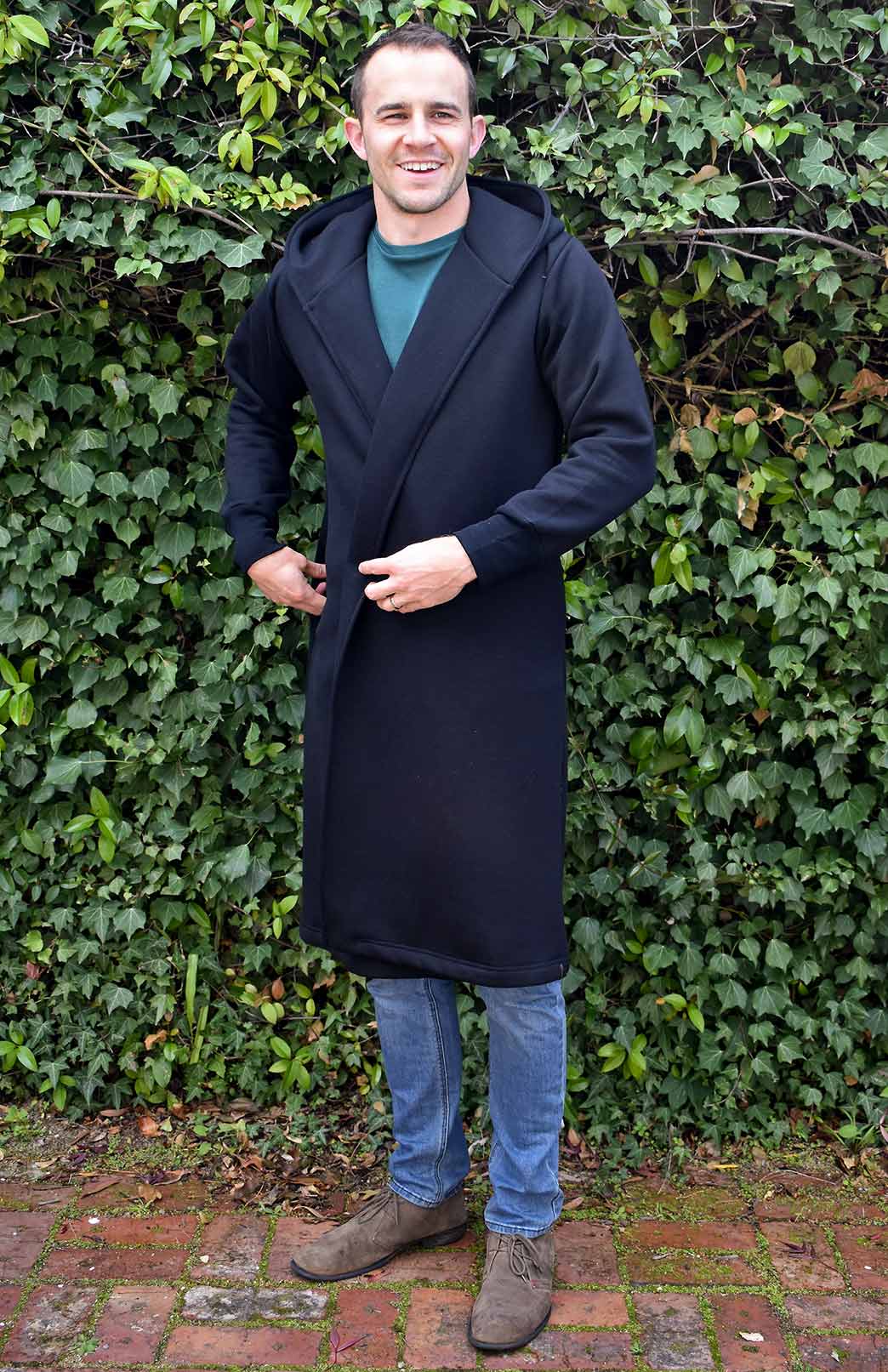 Men's Merino Wool Winter Coat