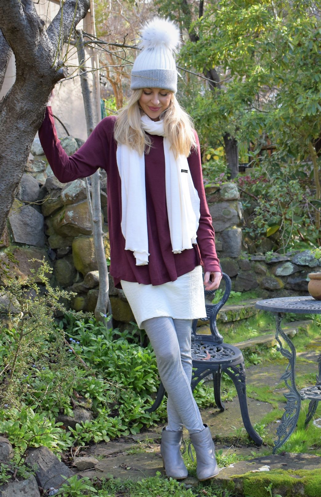 Rana Top Women's Merino Wool Long Sleeve Top with Raglan Sleeves