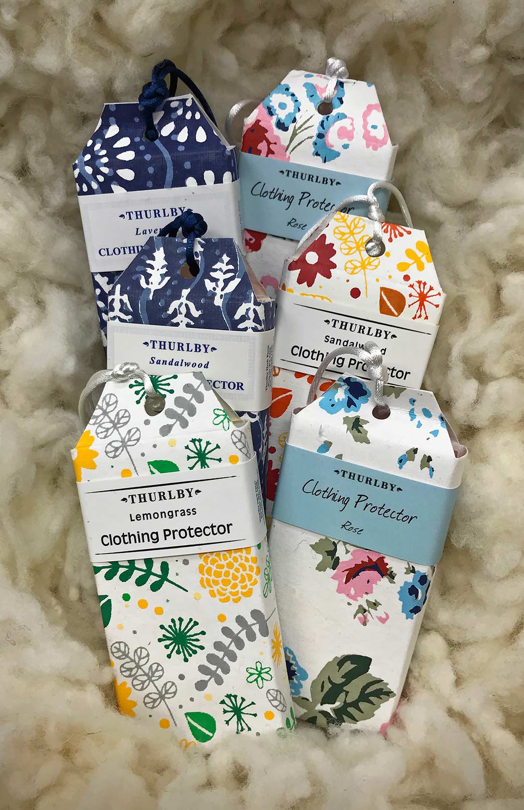 Herbal Clothing Protectors Essential Oil Infused Fragrant Herbal