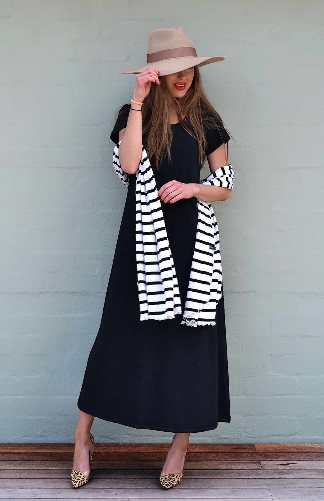 black cotton shirt dress