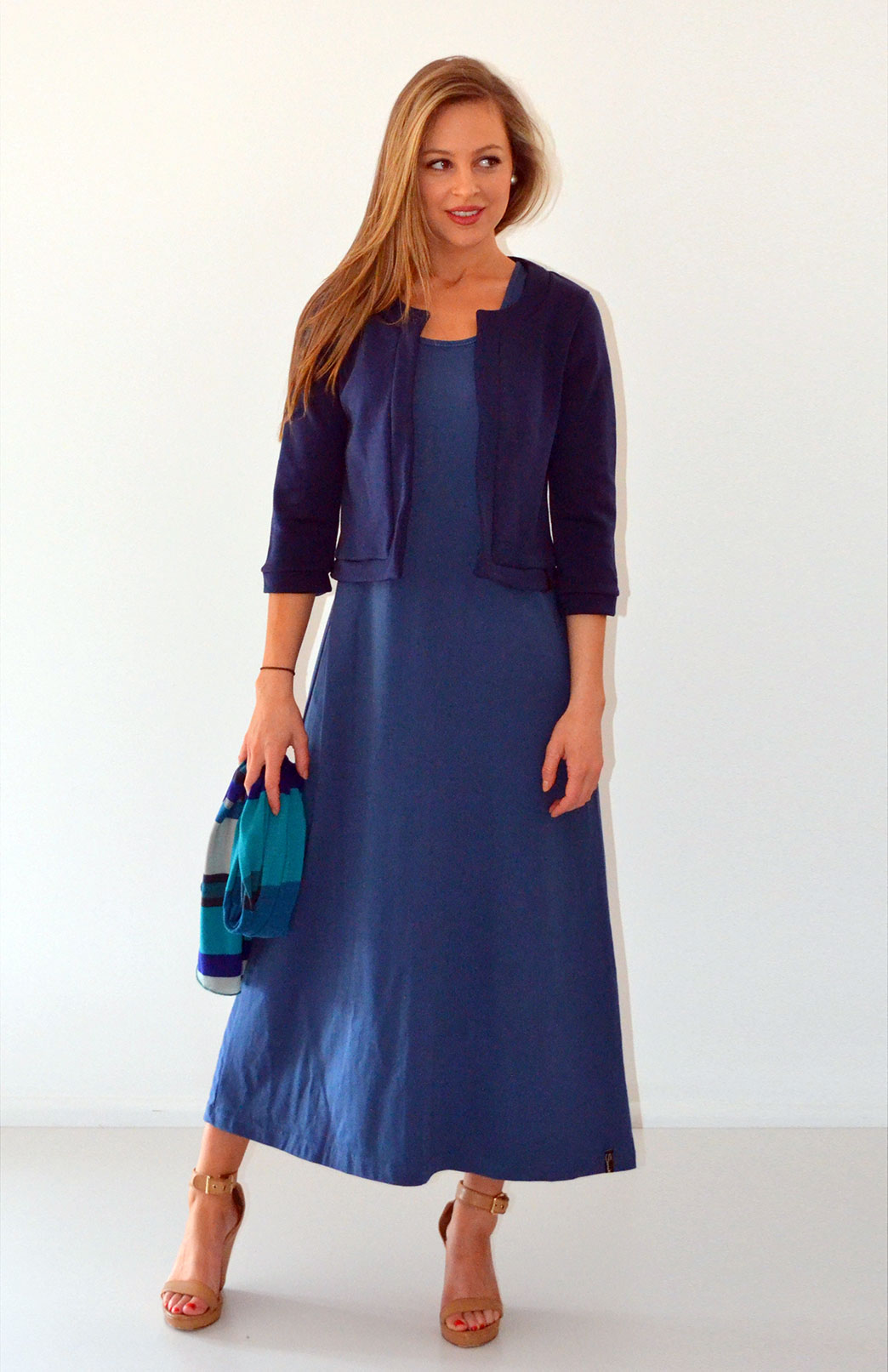 maxi length shirt